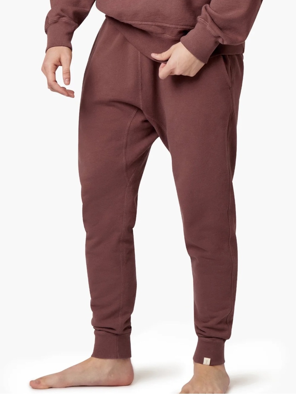 TKEES Unisex Brown Sweatpants XL (5)